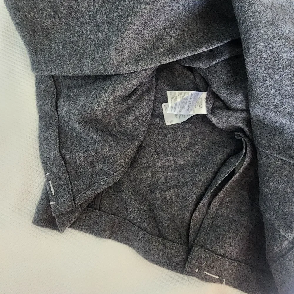 Banana Republic Charcoal Blazer Wool Blend New